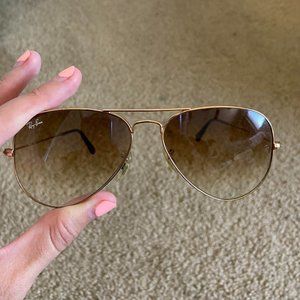 Ombre Ray Ban Aviator Sunglasses